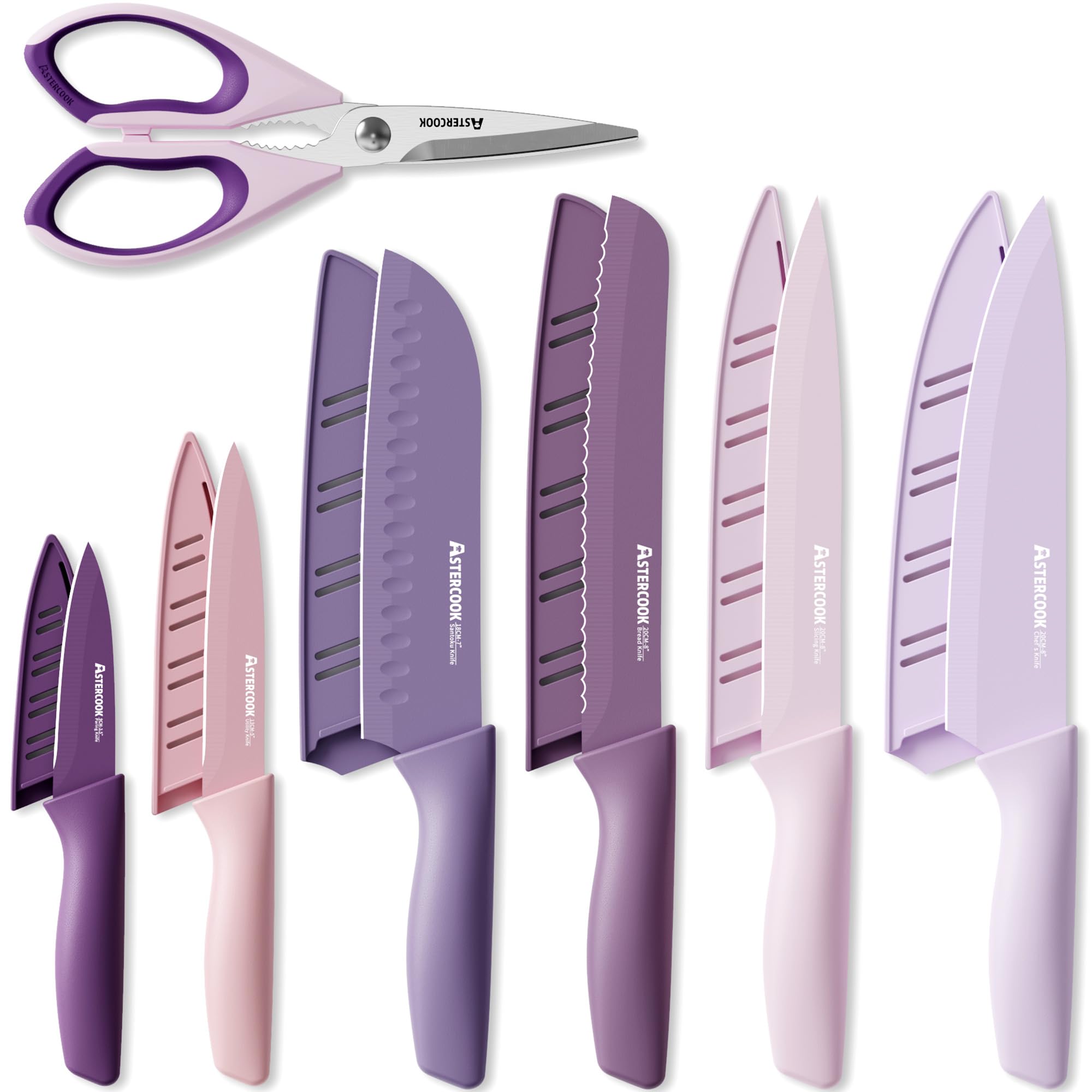 50% Off Astercook 13-Piece Knife Set, Only $19.99