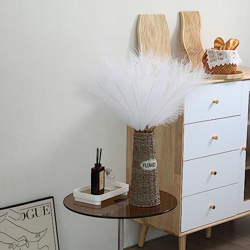 29% Off Wertuirk 30pcs White Faux Pampas Grass Decor - Image 5