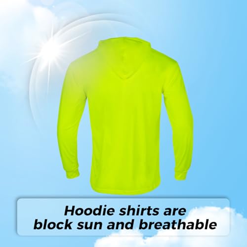 50% Off 3-Pack Hi-Vis Long Sleeve Safety Shirts for Men - Image 4