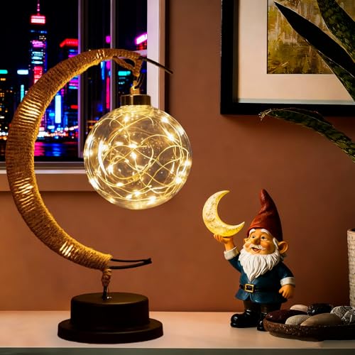 50% Off Moon Night Light with Hanging Star - Image 4