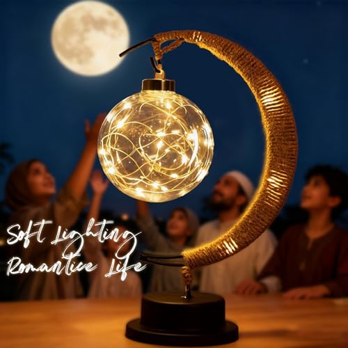 50% Off Moon Night Light with Hanging Star - Image 5