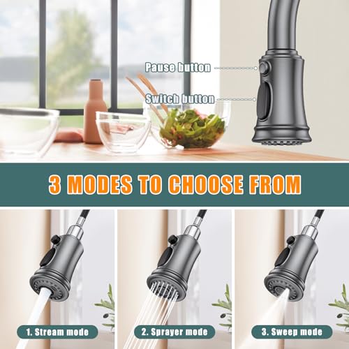 34% Off Kitchen Faucet with Pull-Down Sprayer - Image 5
