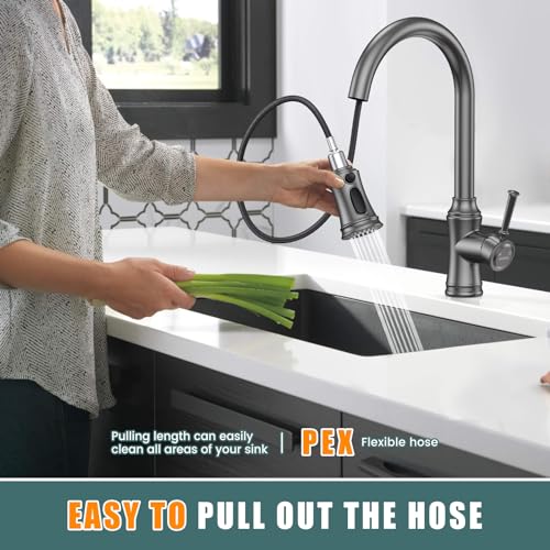 34% Off Kitchen Faucet with Pull-Down Sprayer - Image 6