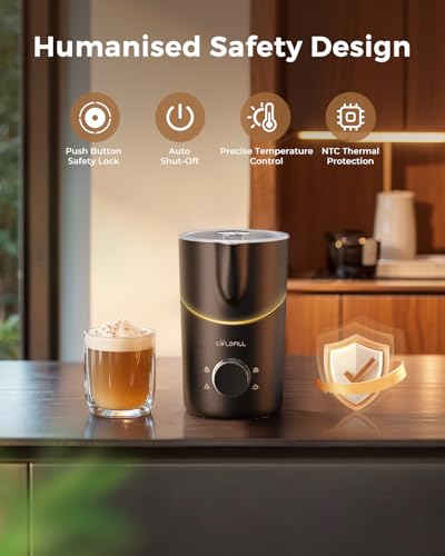 56% Off COLDFILL 8-in-1 Milk Frother & Steamer - Image 4