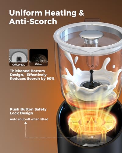 56% Off COLDFILL 8-in-1 Milk Frother & Steamer - Image 7