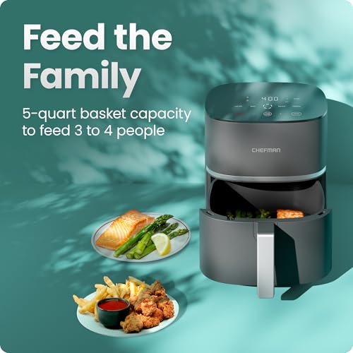 52% Off Chefman TurboX 4-in-1 Air Fryer - Crispy & Quick - Image 4