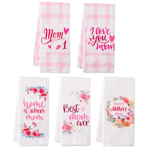 R HORSE 5Pc Best Mom Kitchen Towel Set - 46% Off - Image 2