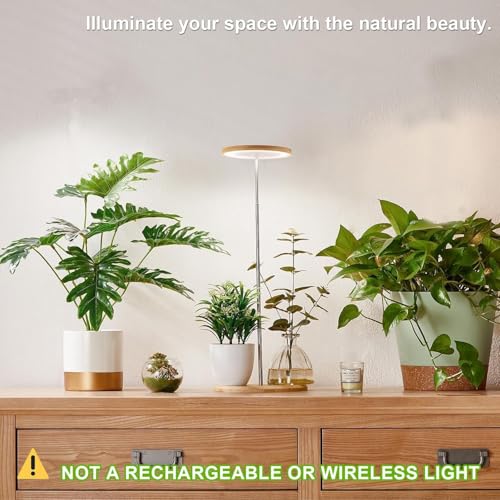 50% Off yadoker Bamboo LED Grow Light with Timer - Image 5