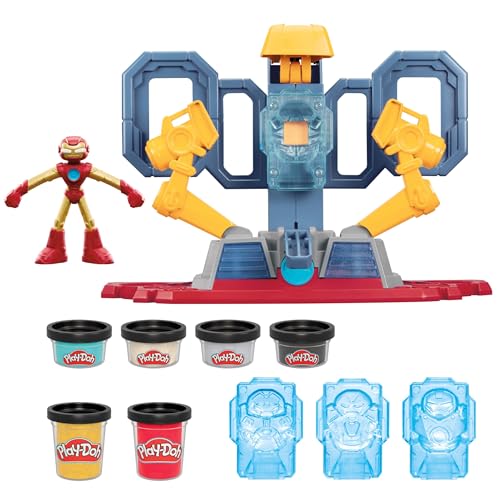 49% Off Play-Doh Marvel Iron Man Armor Maker Lab Playset - Image 2