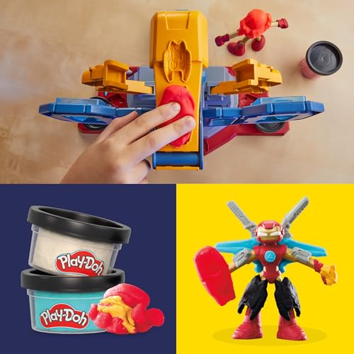 49% Off Play-Doh Marvel Iron Man Armor Maker Lab Playset - Image 7