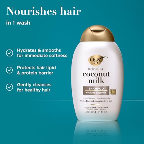 36% Off OGX Coconut Milk Shampoo – Hydrate & Restore - Image 3