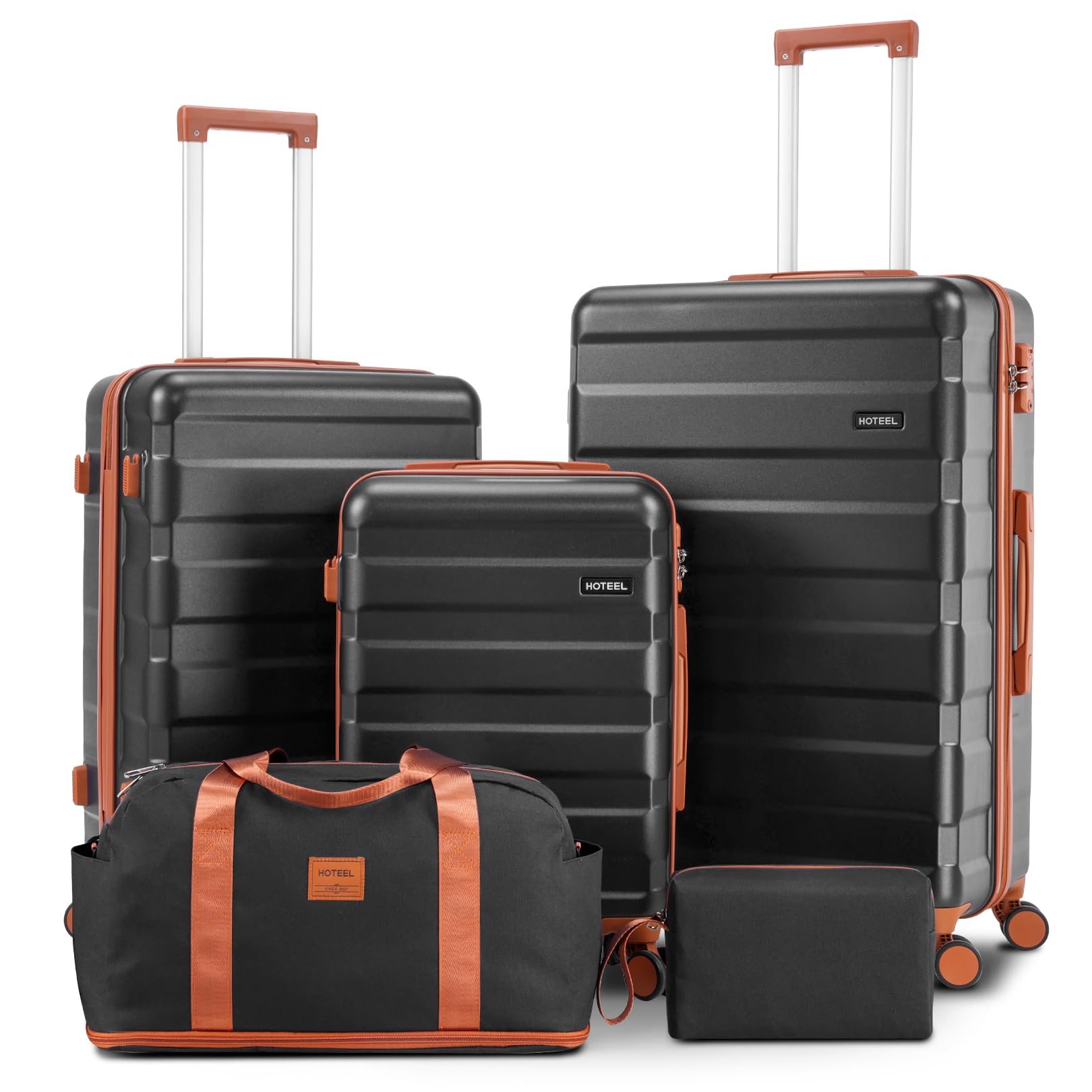 5-Piece Hoteel Luggage Set at 11% Off for Travelers
