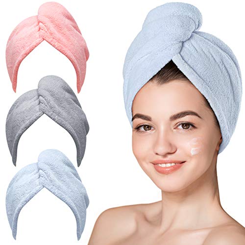 53% Off Hicober Microfiber Hair Towel Wrap 3-Pack - Image 2