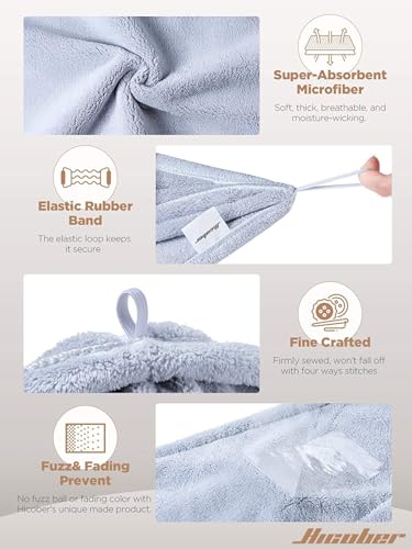 53% Off Hicober Microfiber Hair Towel Wrap 3-Pack - Image 4