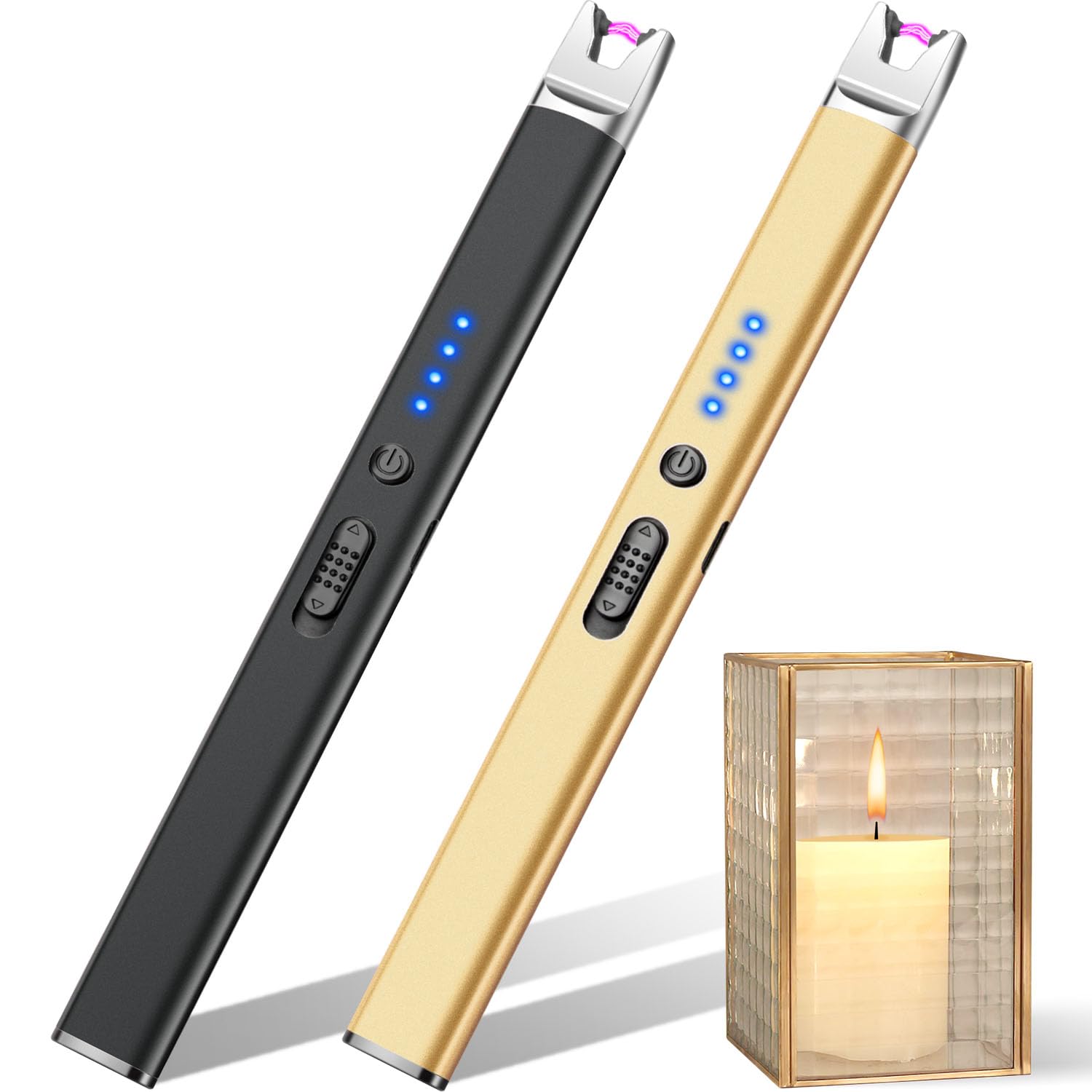 39% Off LcFun 2-Pack USB Rechargeable Candle Lighters