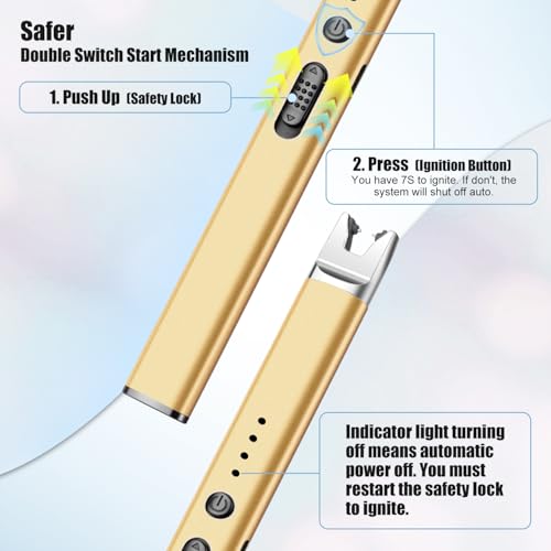 39% Off LcFun 2-Pack USB Rechargeable Candle Lighters - Image 6