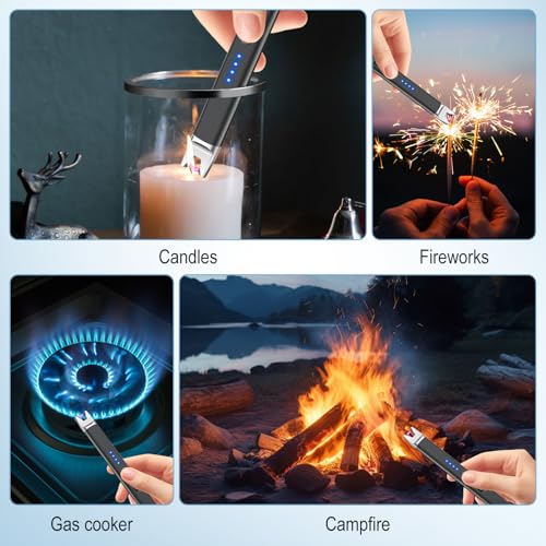 39% Off LcFun 2-Pack USB Rechargeable Candle Lighters - Image 7
