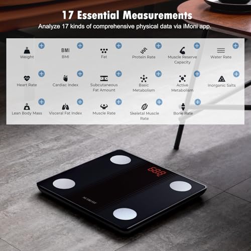 NUTRI FIT Smart Scale: 17 Metrics, 83% Off - Image 3