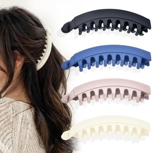 4 Pcs 5.1 Inch Large Hair Claw Clips for Women – 41% Off - Image 2