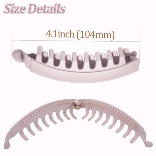 4 Pcs 5.1 Inch Large Hair Claw Clips for Women – 41% Off - Image 4