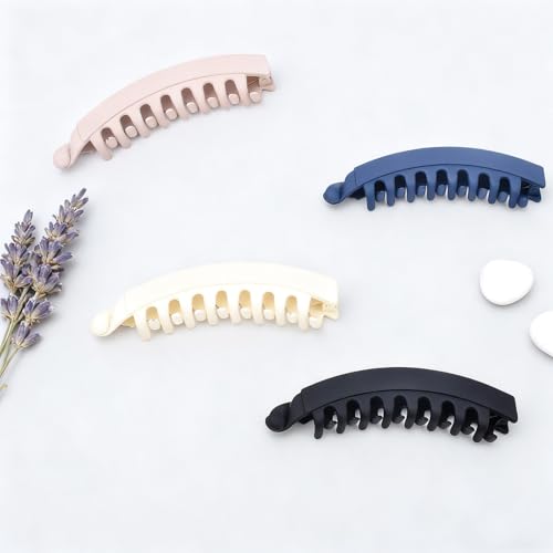 4 Pcs 5.1 Inch Large Hair Claw Clips for Women – 41% Off - Image 6
