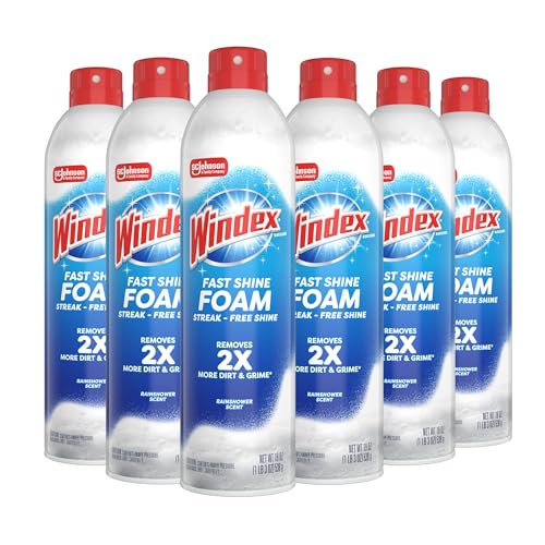 50% Off Windex Fast Shine Foam Glass Cleaner 6-Pack - Image 2