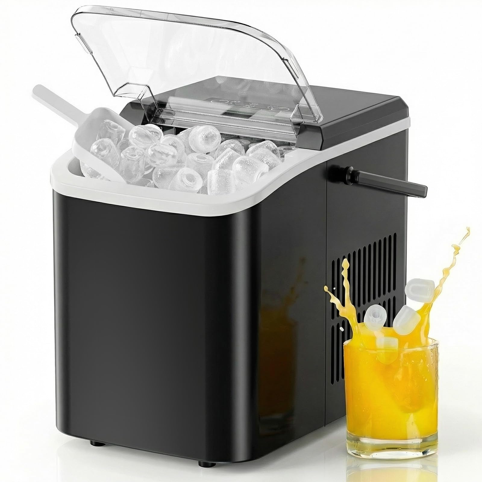 Portable Countertop Ice Maker with Handle under $70