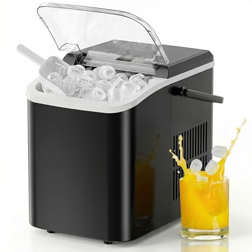 Portable Countertop Ice Maker with Handle under $70 - Image 2
