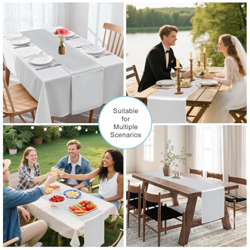 50% Off 10 Pack Satin Table Runners for Wedding/Banquet - Image 6