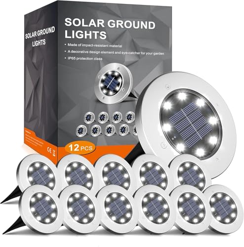 INCX Solar Lights: 21% Off, Bright & Waterproof 12-Pack - Image 2