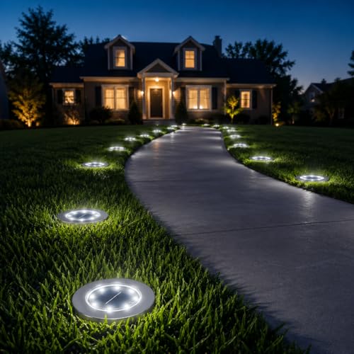 INCX Solar Lights: 21% Off, Bright & Waterproof 12-Pack - Image 6