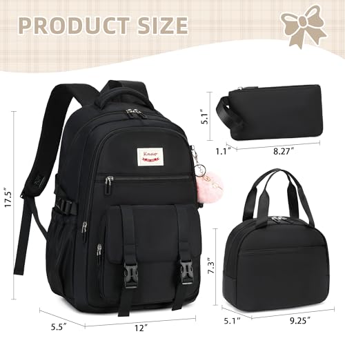 3-Piece Backpack Set for Girls & Women at 25% Off - Image 4