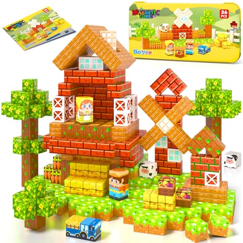 25% Off Soyee Magnetic Blocks Travel Toy for Kids 3-8 - Image 2