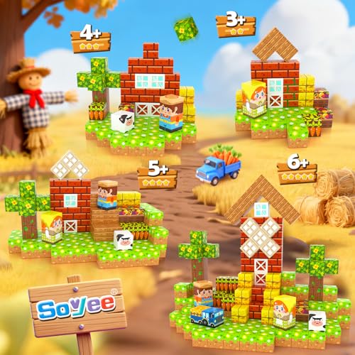 25% Off Soyee Magnetic Blocks Travel Toy for Kids 3-8 - Image 7