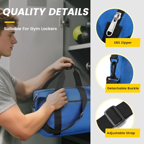 30% Off Vorspack Small Gym Bag – Lightweight Travel Duffel - Image 6