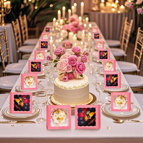 6% Off 100-Pack Pink Bakery Boxes for Cookies & Treats - Image 5