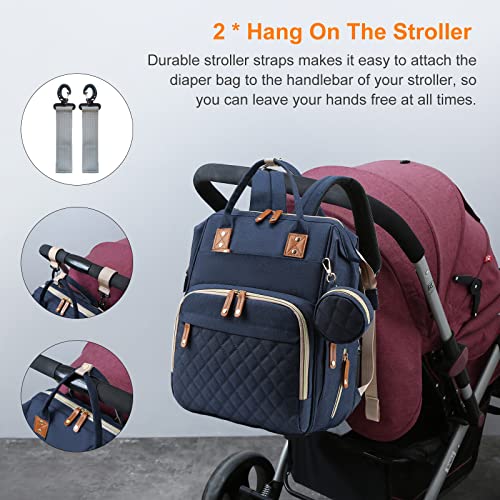 50% Off Awanhe Baby Diaper Bag Backpack with Changing Station - Image 6