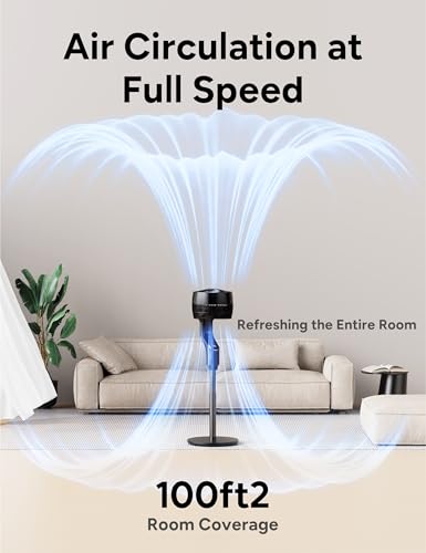 Save 30% on JRD Quiet Oscillating Standing Fan - Image 3