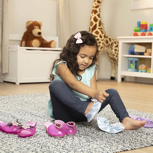 45% Off Melissa & Doug Dress-Up Shoes Set for Kids (4 Pairs) - Image 3