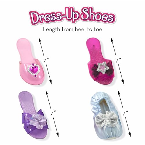 45% Off Melissa & Doug Dress-Up Shoes Set for Kids (4 Pairs) - Image 5