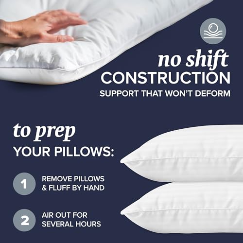 48% Off Beckham Hotel Collection Bed Pillows Set of 2 - Image 3