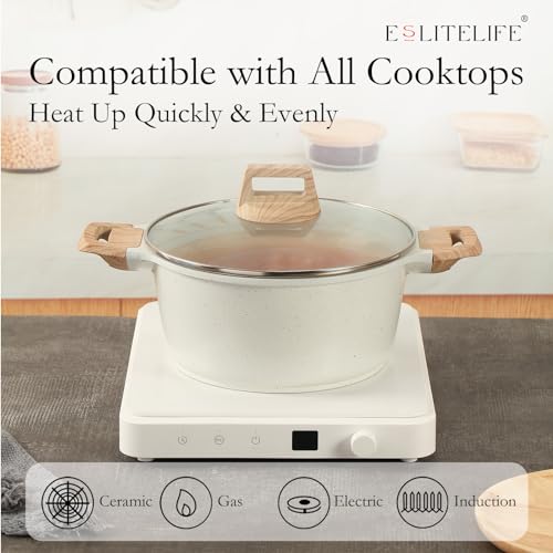33% Off ESLITE LIFE 5 Quart Nonstick Stock Pot - Image 5