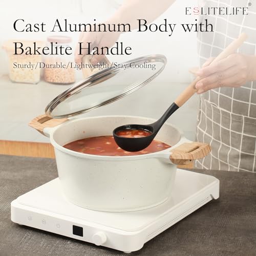 33% Off ESLITE LIFE 5 Quart Nonstick Stock Pot - Image 6