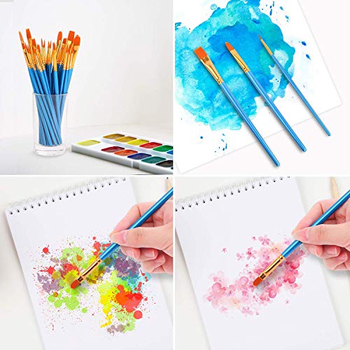 56% Off Soucolor 20-Piece Acrylic Paint Brush Set - Image 8
