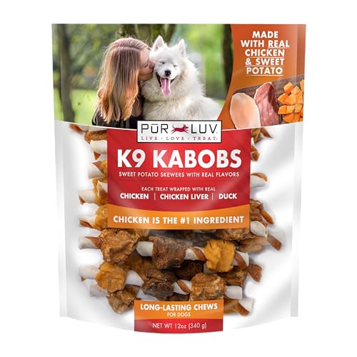 5% Off Pur Luv K9 Kabobs Dog Treats – Real Chicken & Sweet Potato - Image 2