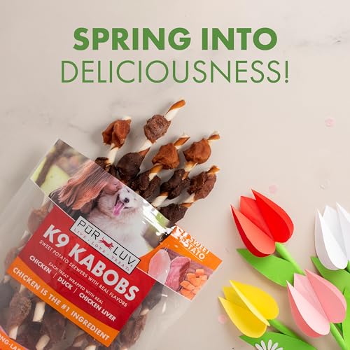 5% Off Pur Luv K9 Kabobs Dog Treats – Real Chicken & Sweet Potato - Image 4