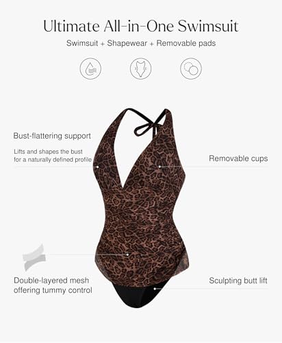 50% Off Popilush Tummy Control One Piece Swimsuit - Image 5