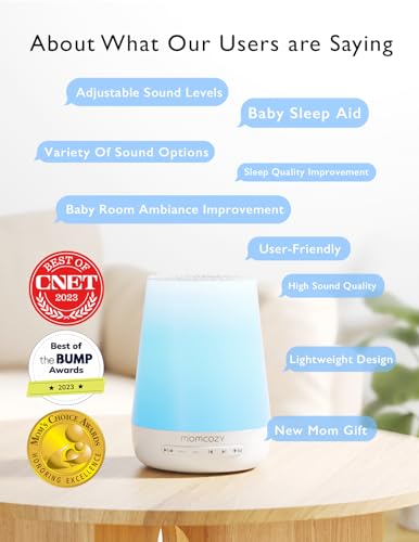 20% Off Momcozy Baby Sound Machine with Night Light - Image 4