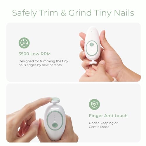 20% Off Momcozy Baby Nail File with Night Light - Image 5