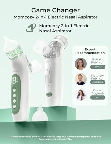 20% Off Momcozy Baby Nasal Aspirator with Hospital-Grade Suction - Image 3